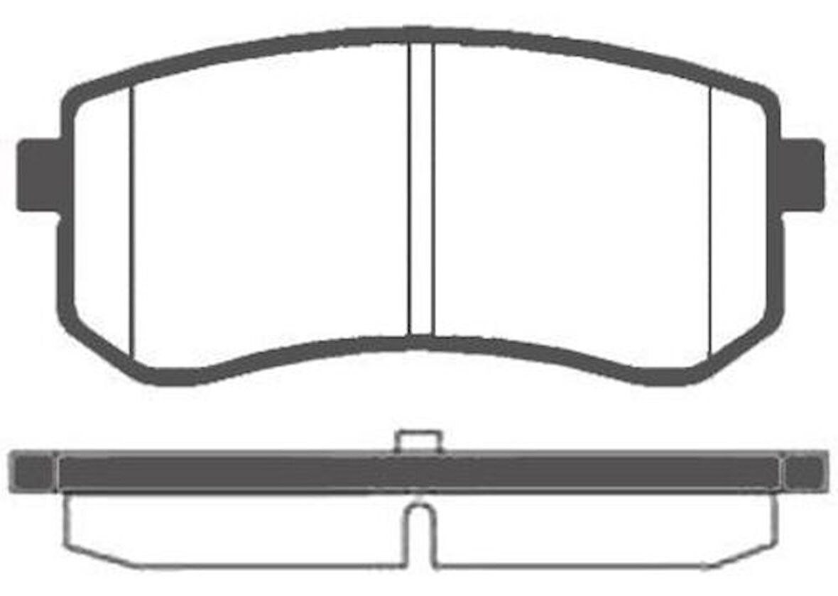 MGA 55241 Balata Fren Arka i10 08-12-Picanto 04-9 583020XA00