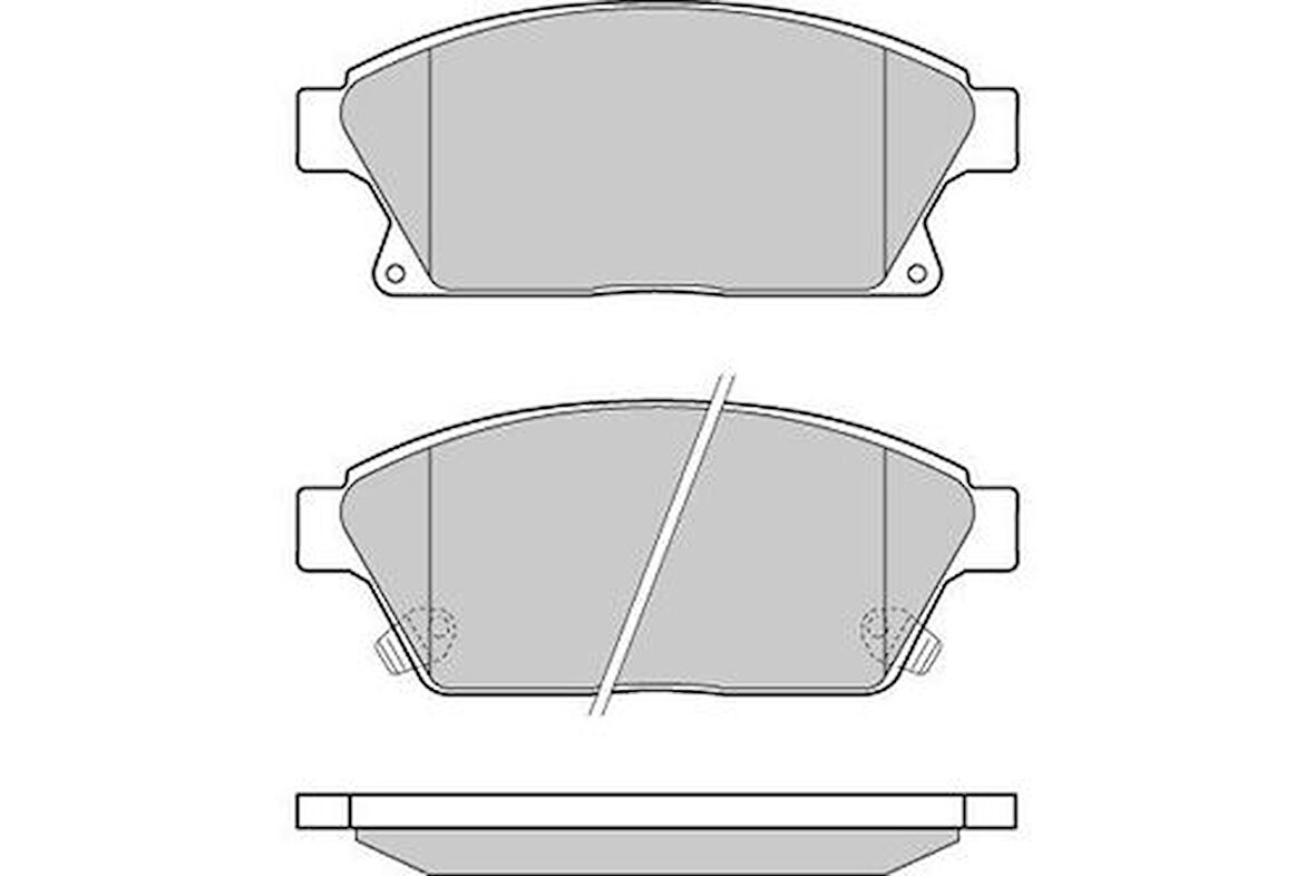 MGA 55340 Balata Fren Ön Chevrolet Cruze 09-12-Aveo 11-Astra J 09-12-Mokka 12-13-16 Jant 542115