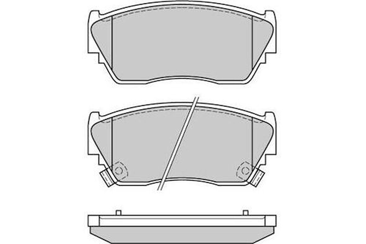 MGA 55411 Balata Fren Ön-Nissan Sunny 90-95 DA06M50Y93