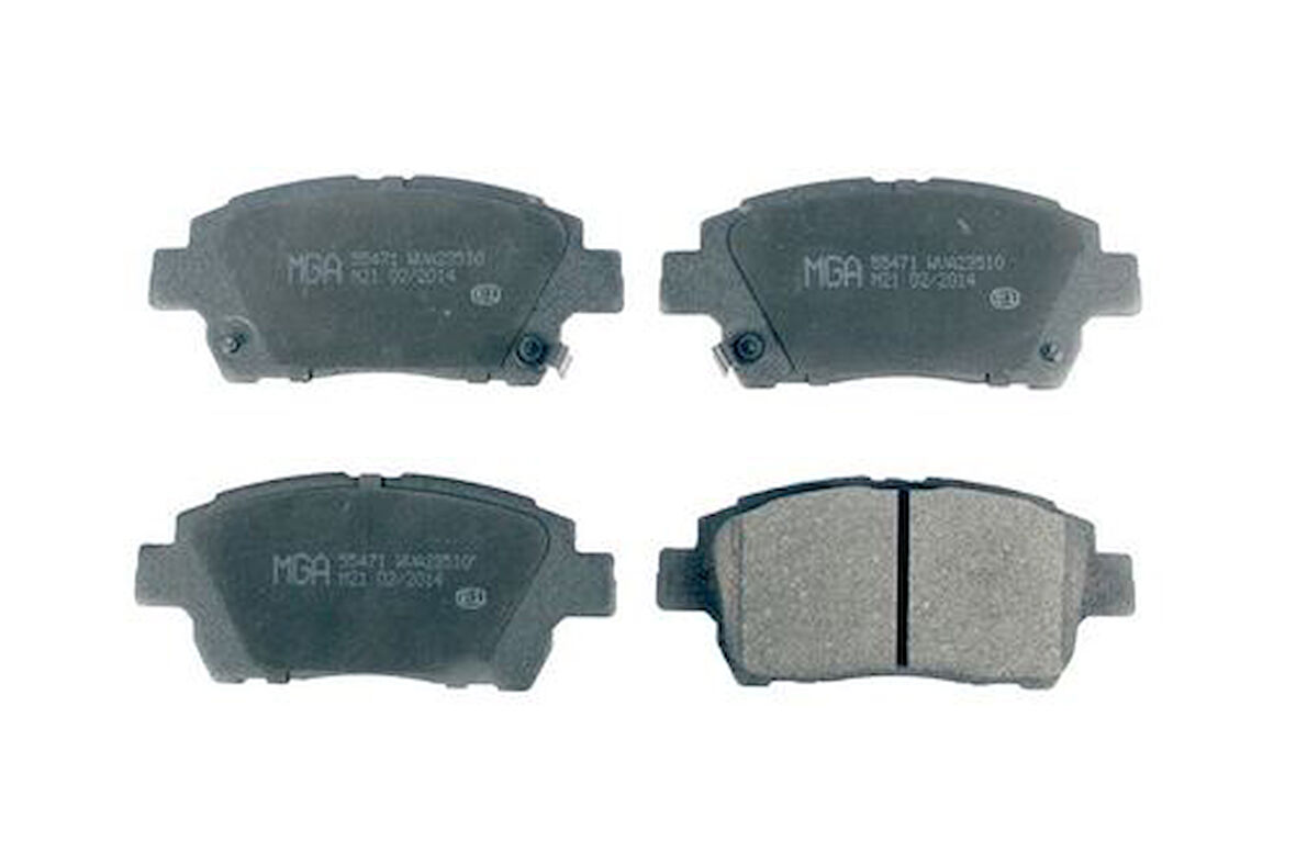 MGA 55471 Balata Fren Ön-Yaris 02-05-Corolla 1.4-1.6 VVT 02-06 446513050