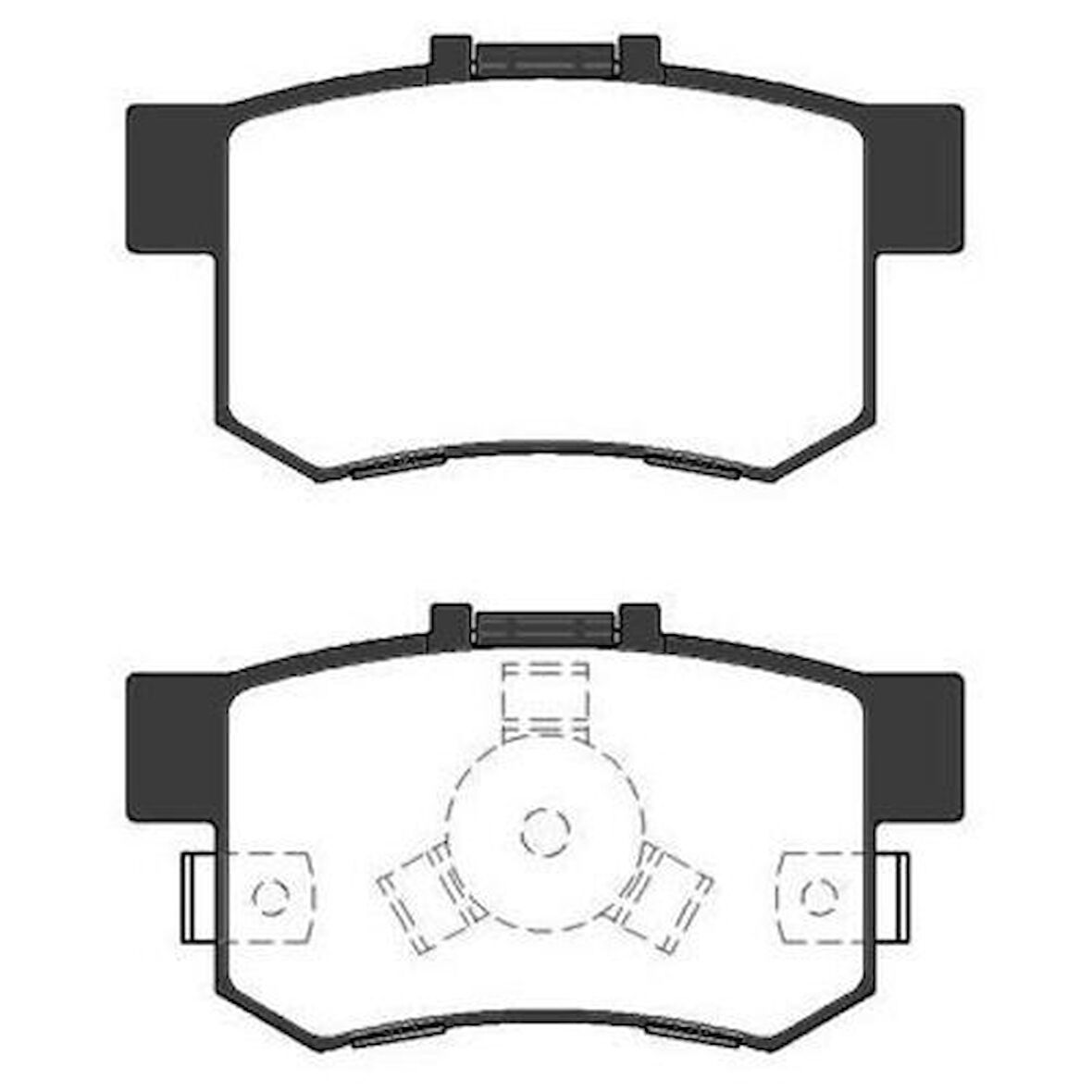 MGA 55575 Fren Balatası Arka Honda Civic 2001-CRV 2001-2007 Accord 1998-2008 Frv 04- 43022SY8A01