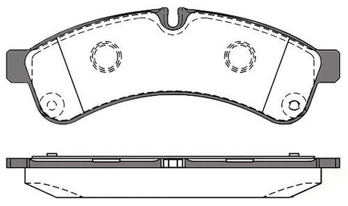 MGA 55584 Balata Fren Arka Iveco Daily 06-11 42555633