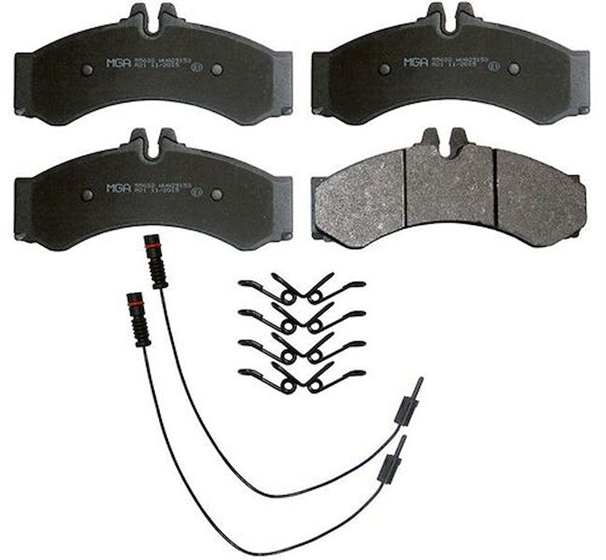 MGA 55632 Ön Arka Fren Balatası Çift Teker Volkswagen LT 97-07 Sprinter 95-05 2D0698151A