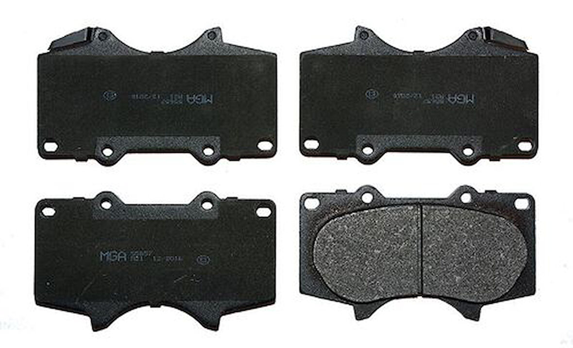 MGA 55657 Fren Balatası Ön Hilux 2004-2014 Hilux 16-Land Cruiser J12 03-Mitsubishi Pajero 2007-2012 Isuzu D-Max x 3.0 08- 446535290