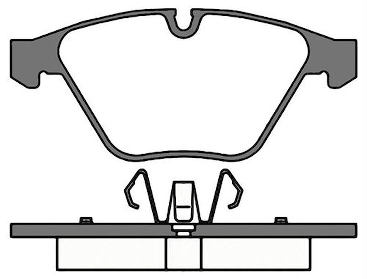 MGA 56202 Fren Balatası E90-E91-E92-E93 Ön 34116780711