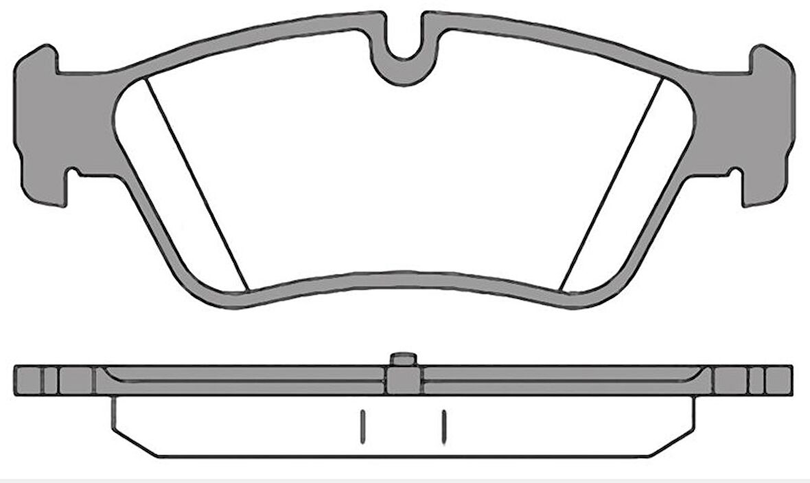 MGA Fren Balatası On (Bmw:  1serısı 120 04-)