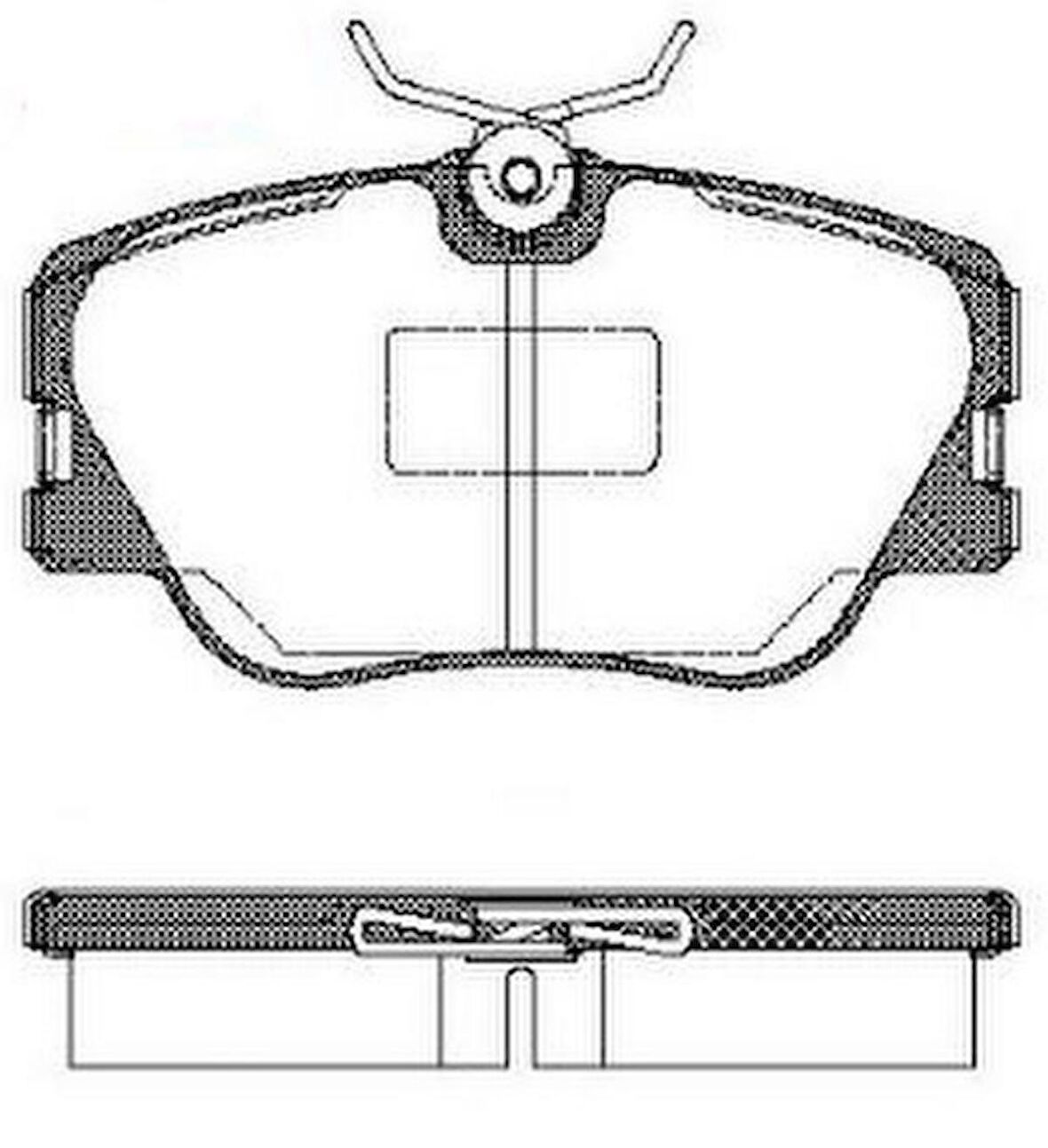 MGA Fren Balatası On Wva 20940 (Mercedes: W124-W201)