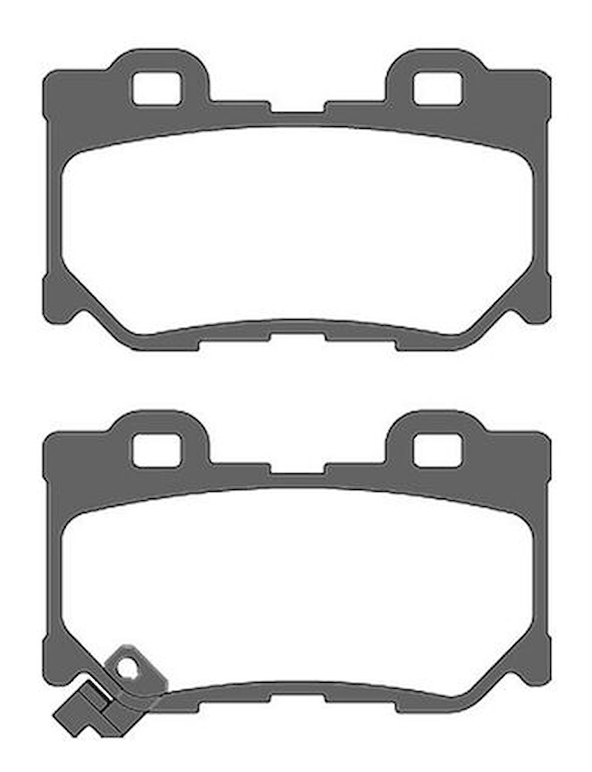 MGA 56600 Balata Fren Arka Infiniti Fx30 3.0 Dt-Fx37 3.7-Infiniti G7 3.7-Q50-Q60-Q70-Nissan 370Z 2006- D4060JL00A