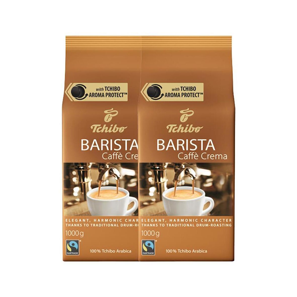 Tchibo Barista Cafe Crema 1KG - 2 Adet 