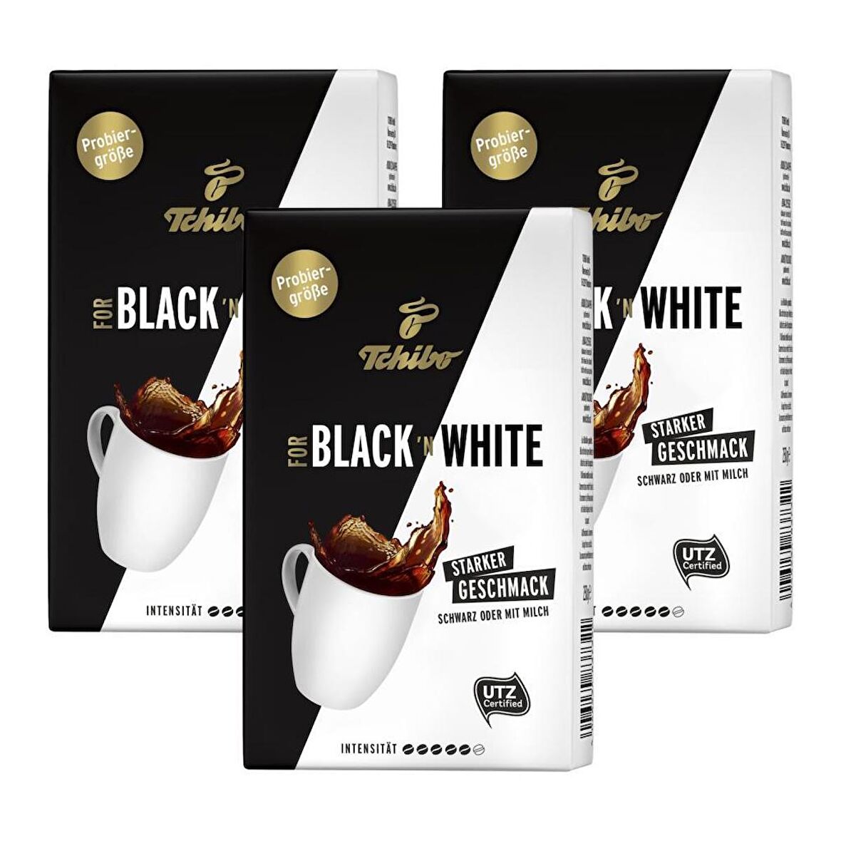 Tchibo Black'n White 250 Gr. Kahve 3Lü