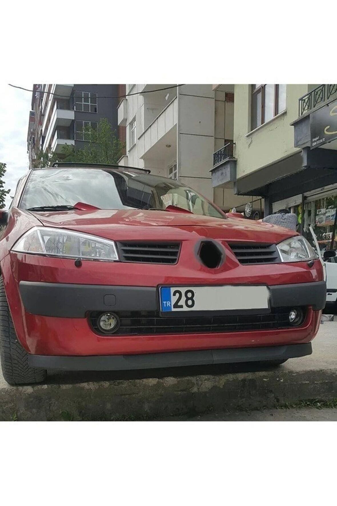 Renault Megane 2 Uyumlu Astra H Lip 2 Parça Ön Tampon Eki 1. Sınıf Kaliteli