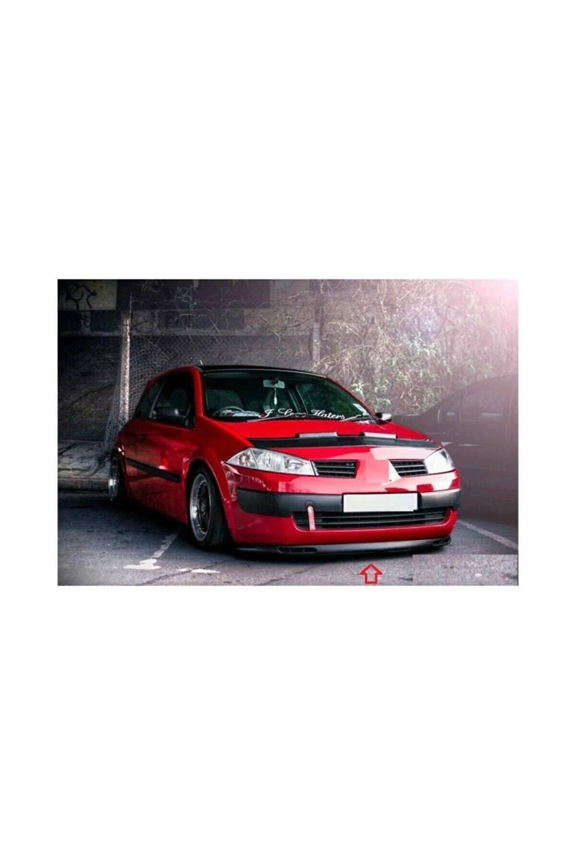 Renault Megane 2 Uyumlu Laguna Lip Ön Tampon Eki 2 Parça