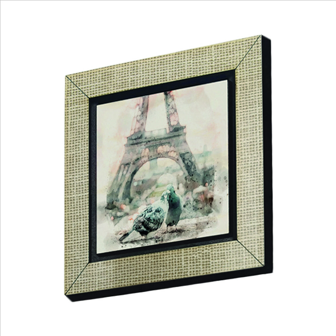 Eyfel Kulesi Baskılı MDF  Magnet(KRG-003)Buzdolabı Süsü