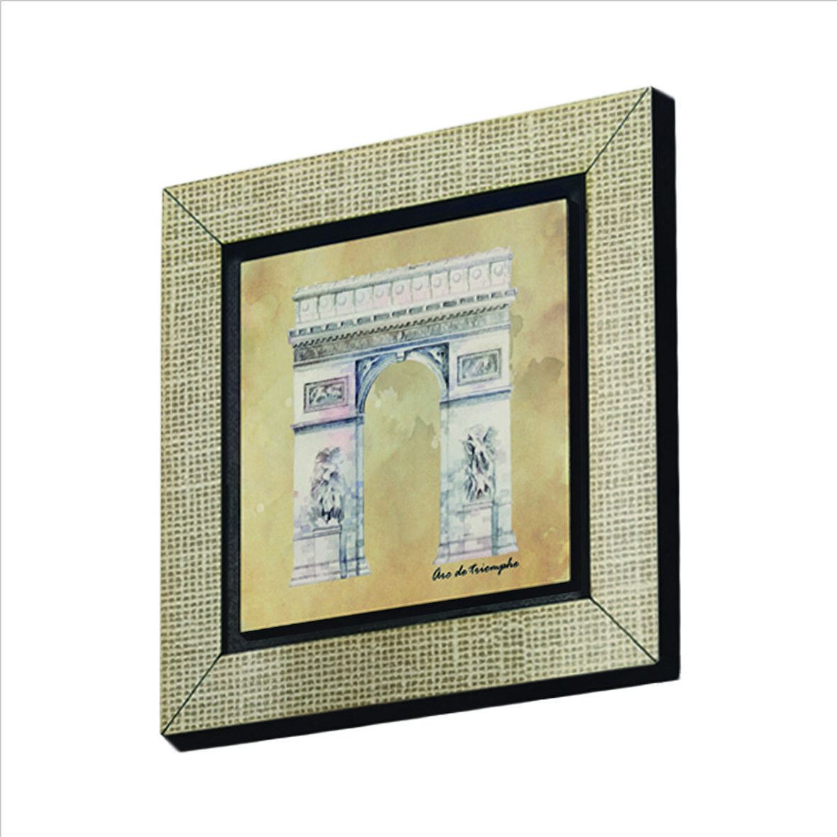 Zafer Takı (Arc de Triomphe) Baskılı MDF  Magnet(KRG-004)Buzdolabı Süsü