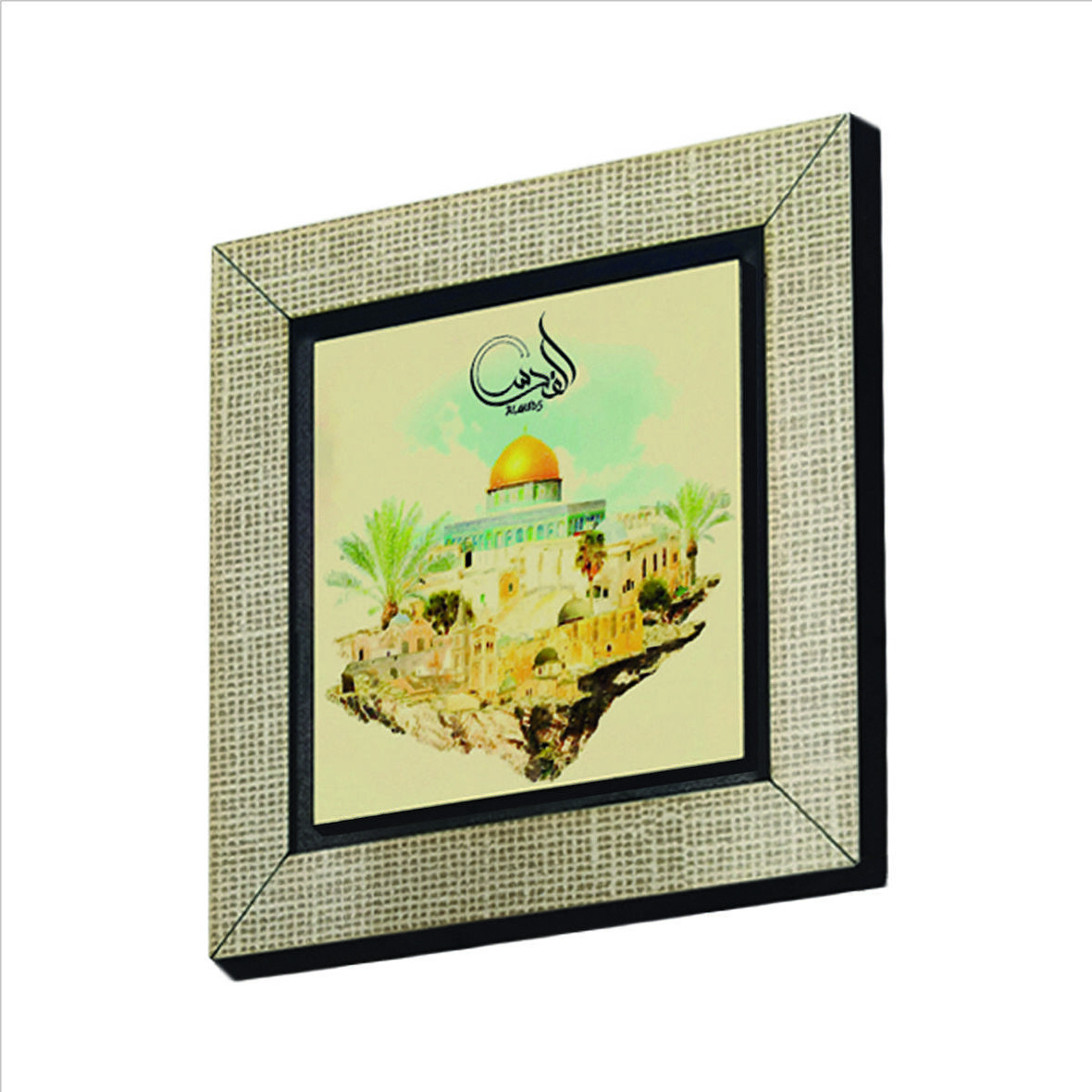 Kudüs Mescid-i Aksa Baskılı MDF  Magnet(KRG-070)Buzdolabı Süsü