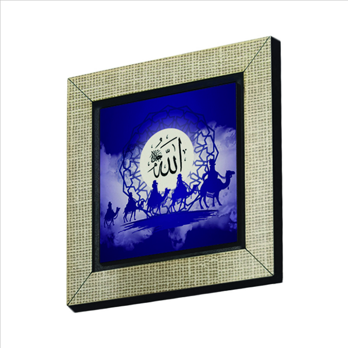 Çöl Kervanı  Baskılı MDF  Magnet(KRG-081)Buzdolabı Süsü