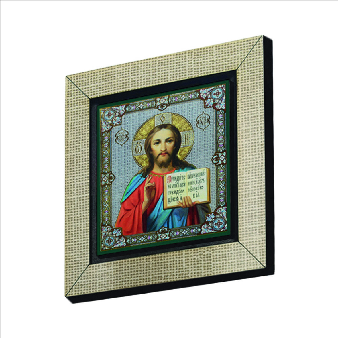 Hz. İsa Görseli Baskılı MDF  Magnet(KRG-095)Buzdolabı Süsü