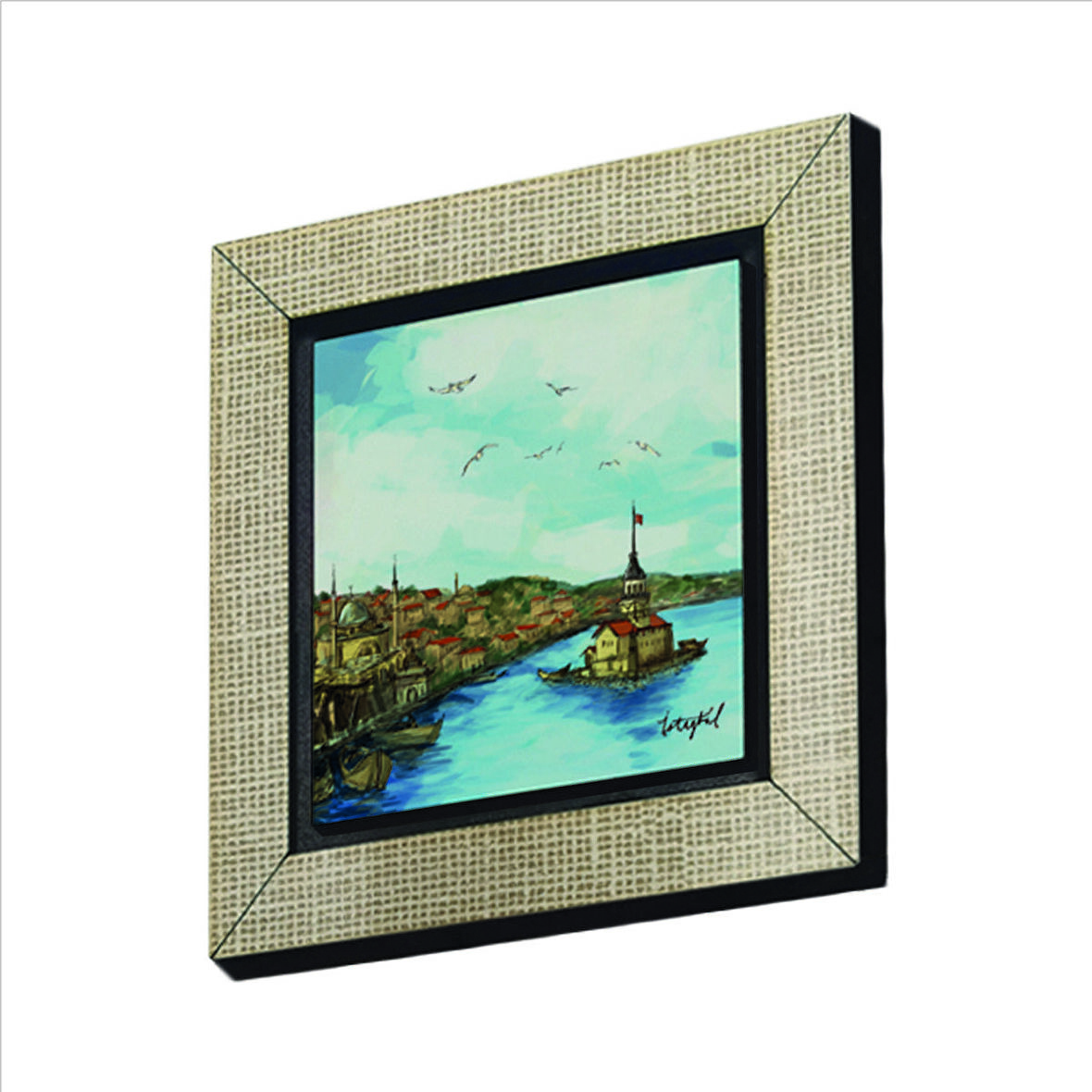 Kız Kulesi  Baskılı MDF  Magnet(KRT-019)