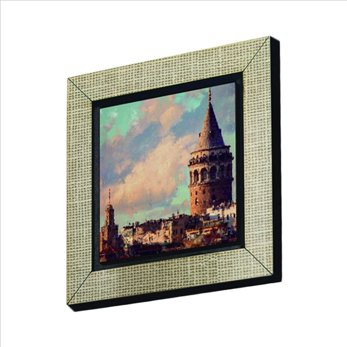 Galata Kulesi  Baskılı MDF  Magnet(KRT-022)Buzdolabı Süsü