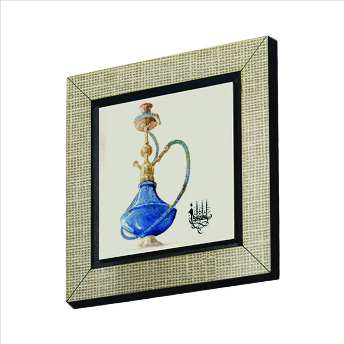 İstanbul Nargile Baskılı MDF  Magnet(KRT-058)Buzdolabı Süsü