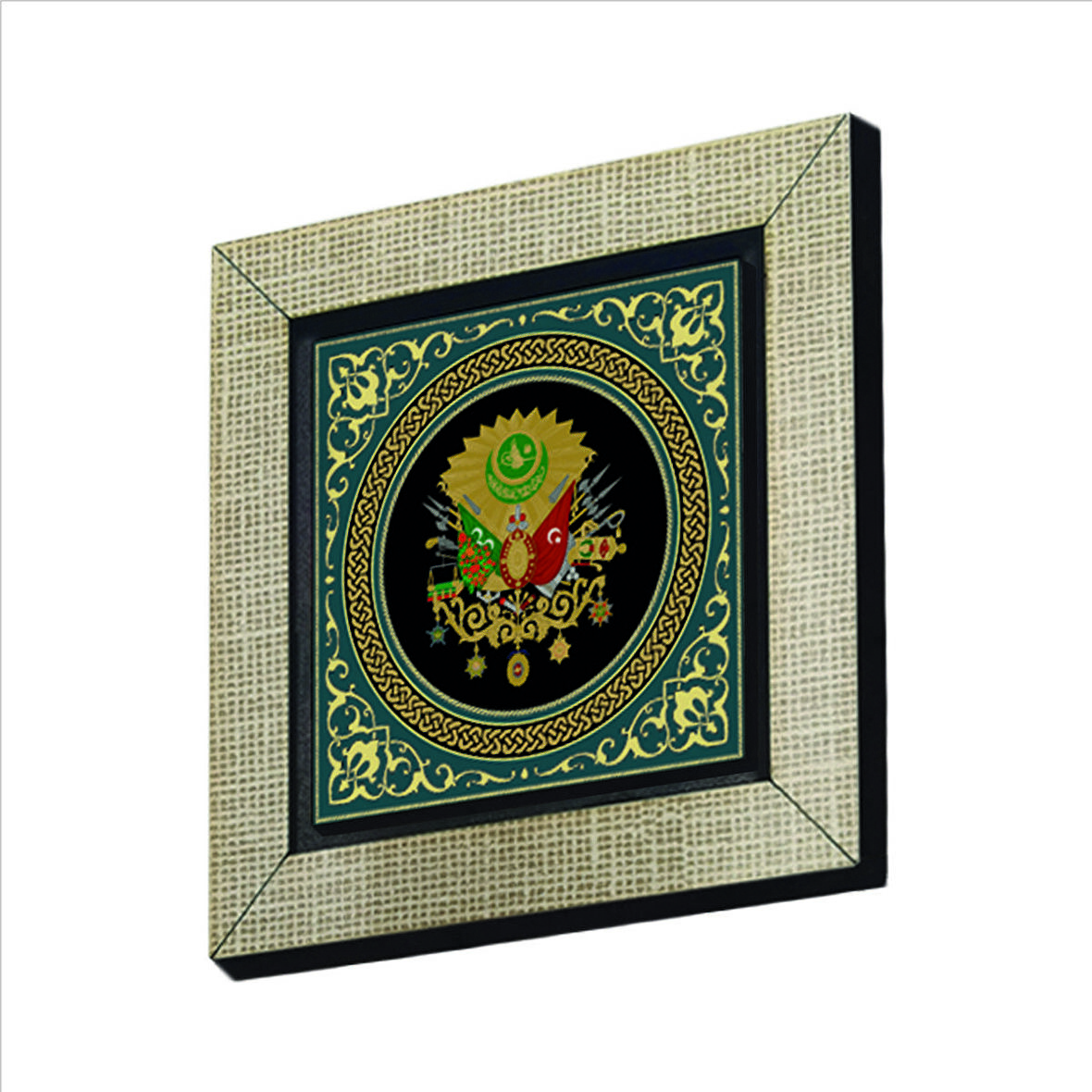 Osmanlı Arması  Baskılı MDF  Magnet(KRT-086)