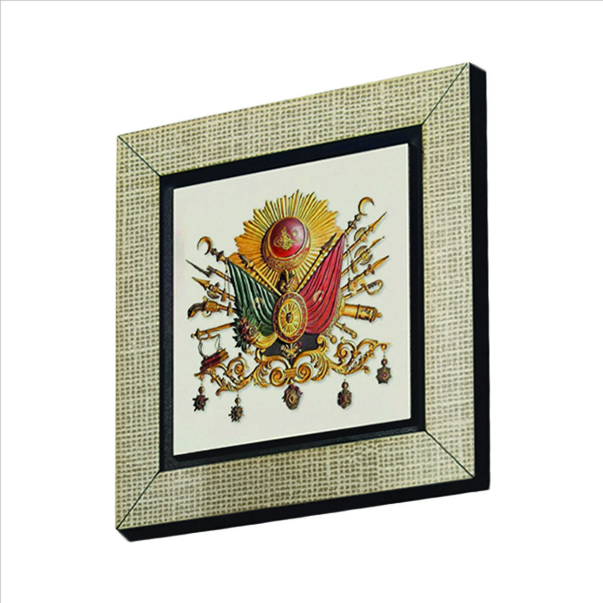 Osmanlı Arması  Baskılı MDF  Magnet(KRT-087)