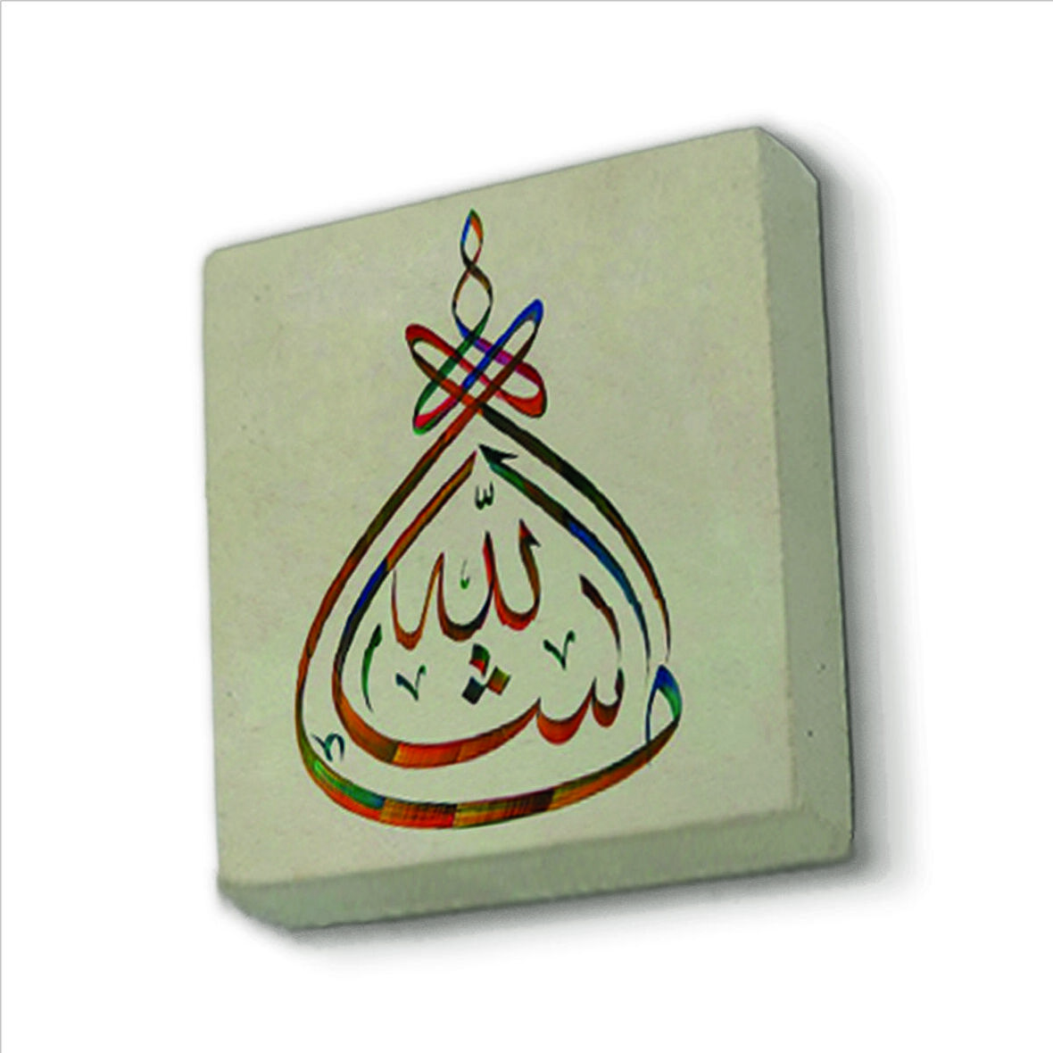 Maşallah Baskılı Doğaltaş  Magnet(KH-043)Buzdolabı Süsü