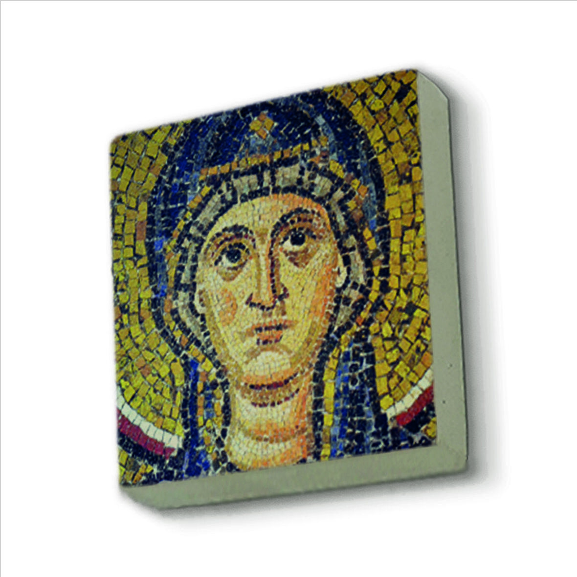 Meryem Görseli Baskılı Doğaltaş  Magnet(KRG-100)