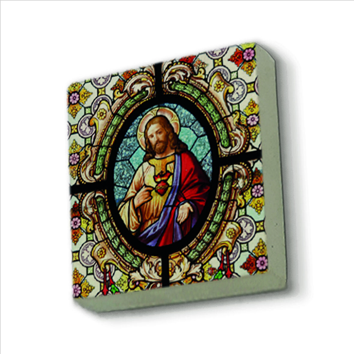 İtalya Görseli Baskılı Doğaltaş  Magnet(KRG-096)