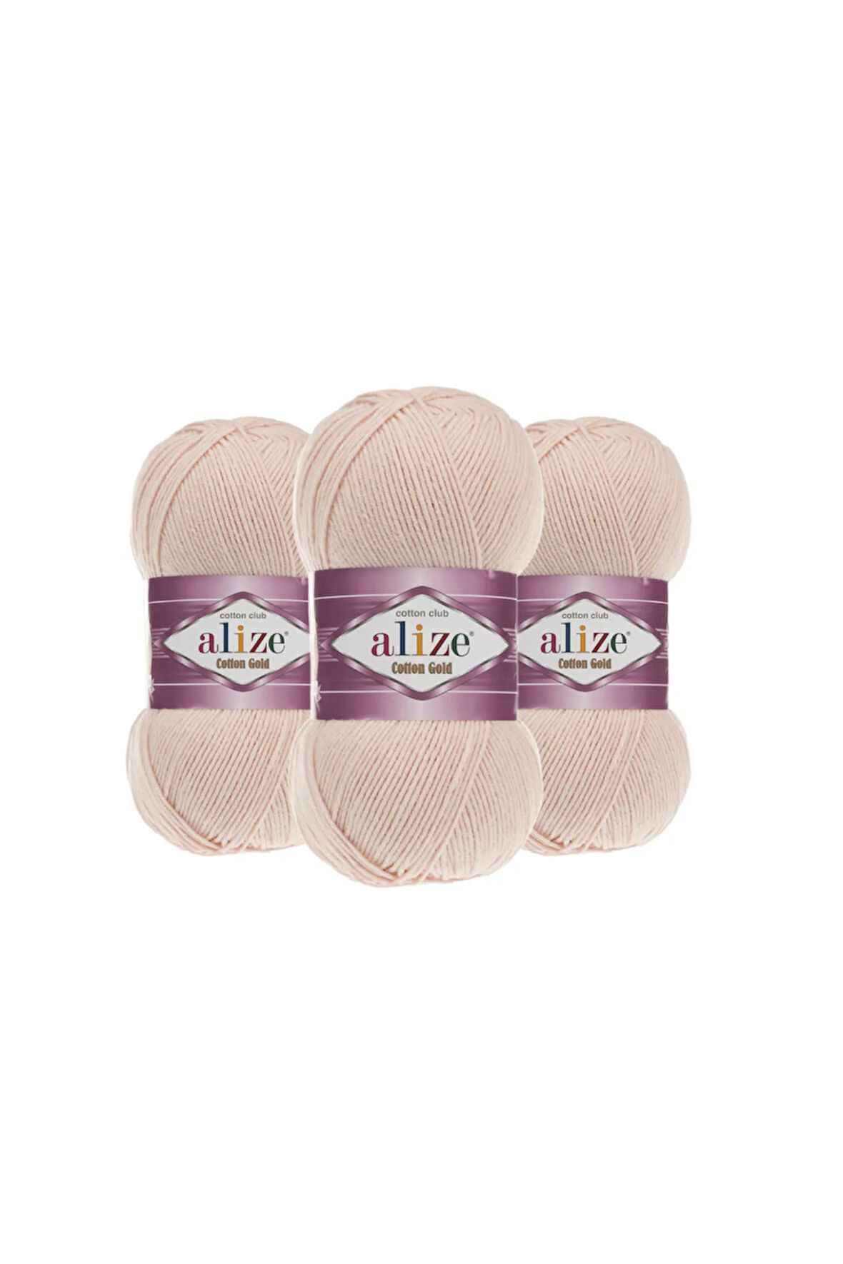 Cotton Gold Pamuklu Örgü İpi Amigurumi İpi 382 3 Adet