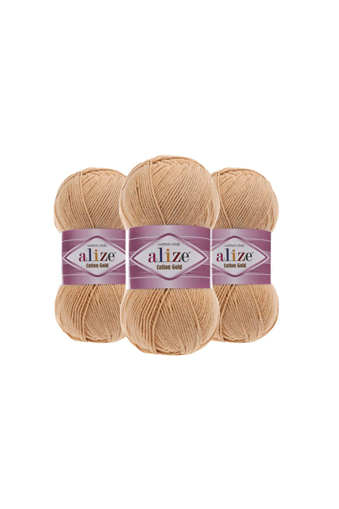 Cotton Gold Pamuklu Örgü İpi Amigurumi İpi 446 3 Adet