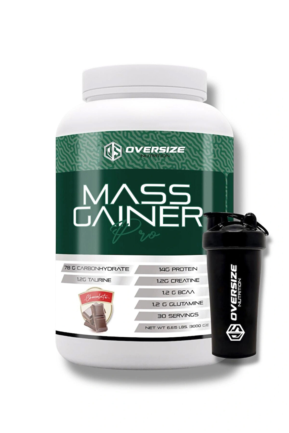 Mass Gainer Pro Çikolata Aromalı 3000g 30 Servis