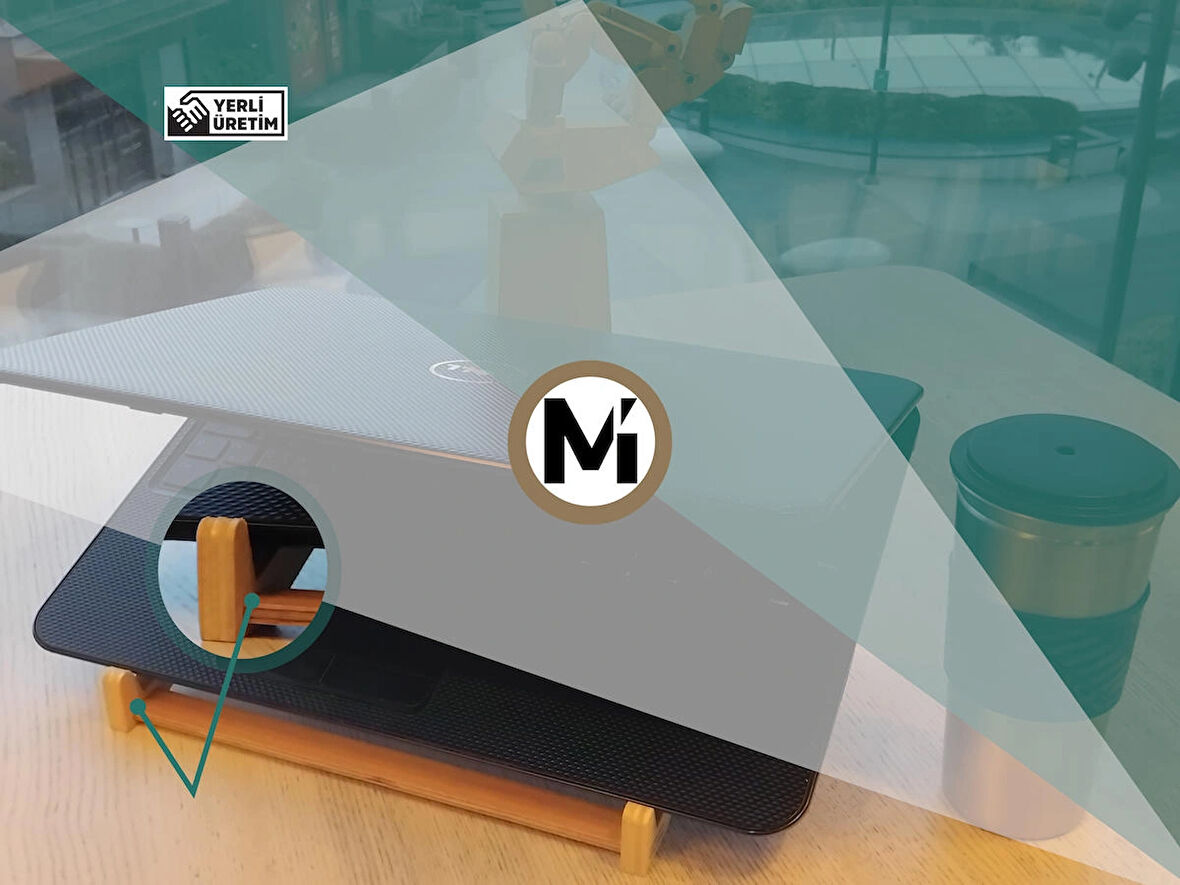 Ahşap Notebook / Laptop Standı