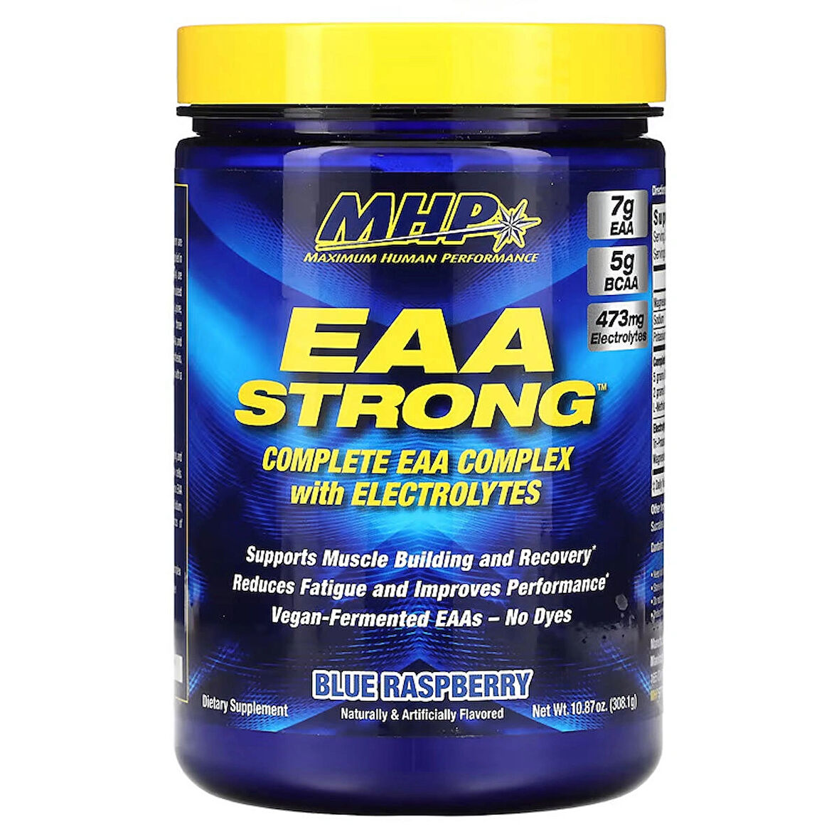 Maximum human performance combines 7g of all nine EAA Amino Complex and electrolytes