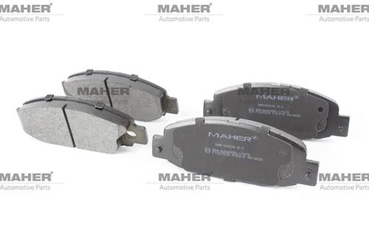 Maher 94 Fren Balata Canter 519 Takım 4 Adet On