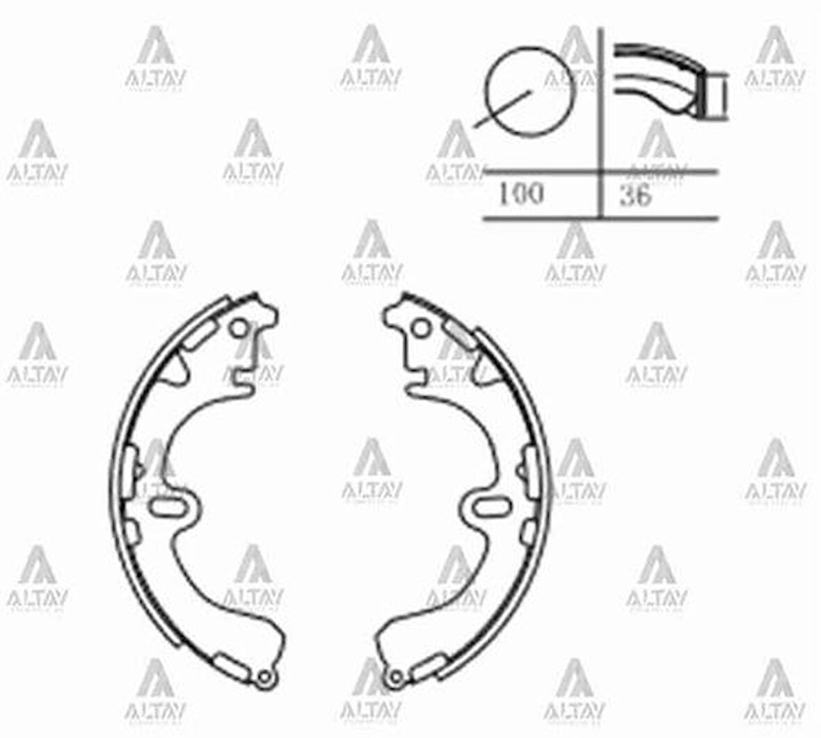 Maher 00250 Fren Balata Corolla 88-02 AE92-AE100-AE101-AE111 Pabuç Arka 449512210