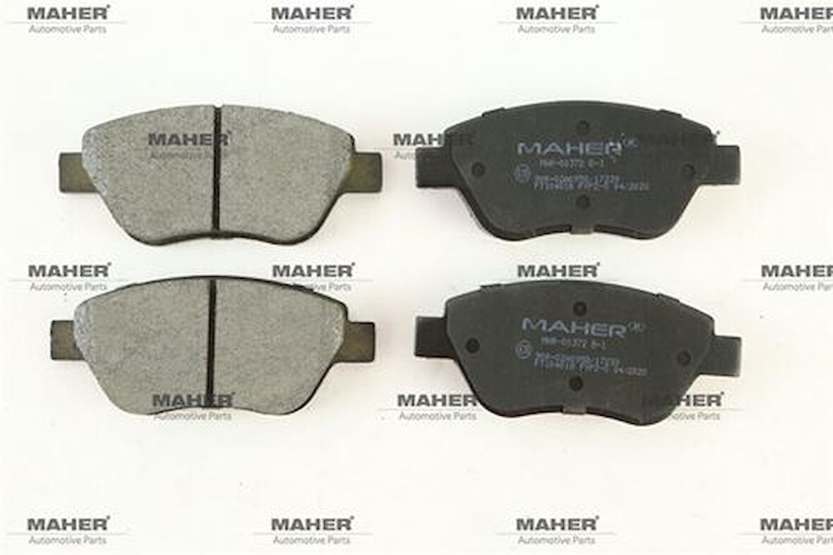 Maher 00372 Fren Balata Linea 07 Albea 03 Doblo 01-10 Fişsiz Ön 77362179