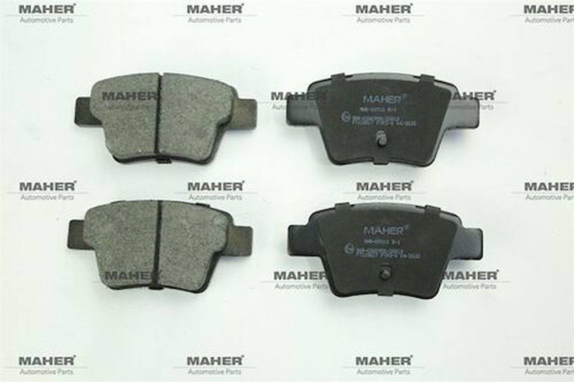 Maher 510 Fren Balata 207 06>12 307 00>07 C4 04>09 Esplı Arka