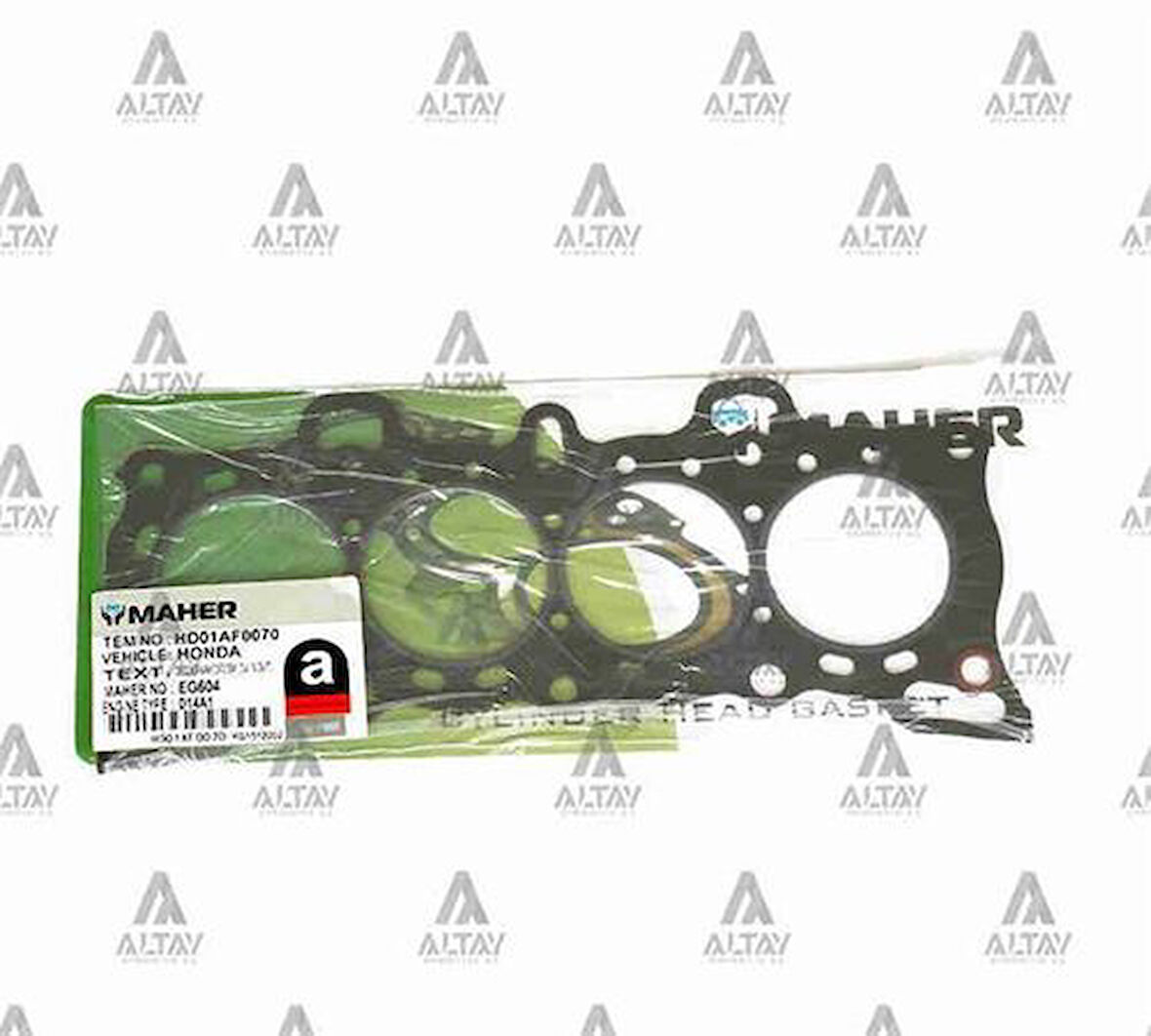 Maher 03068 Silindir Kapak Contası Civic 88-95 D14A1 D15B 16V Grafıtlı 12251PM5S02
