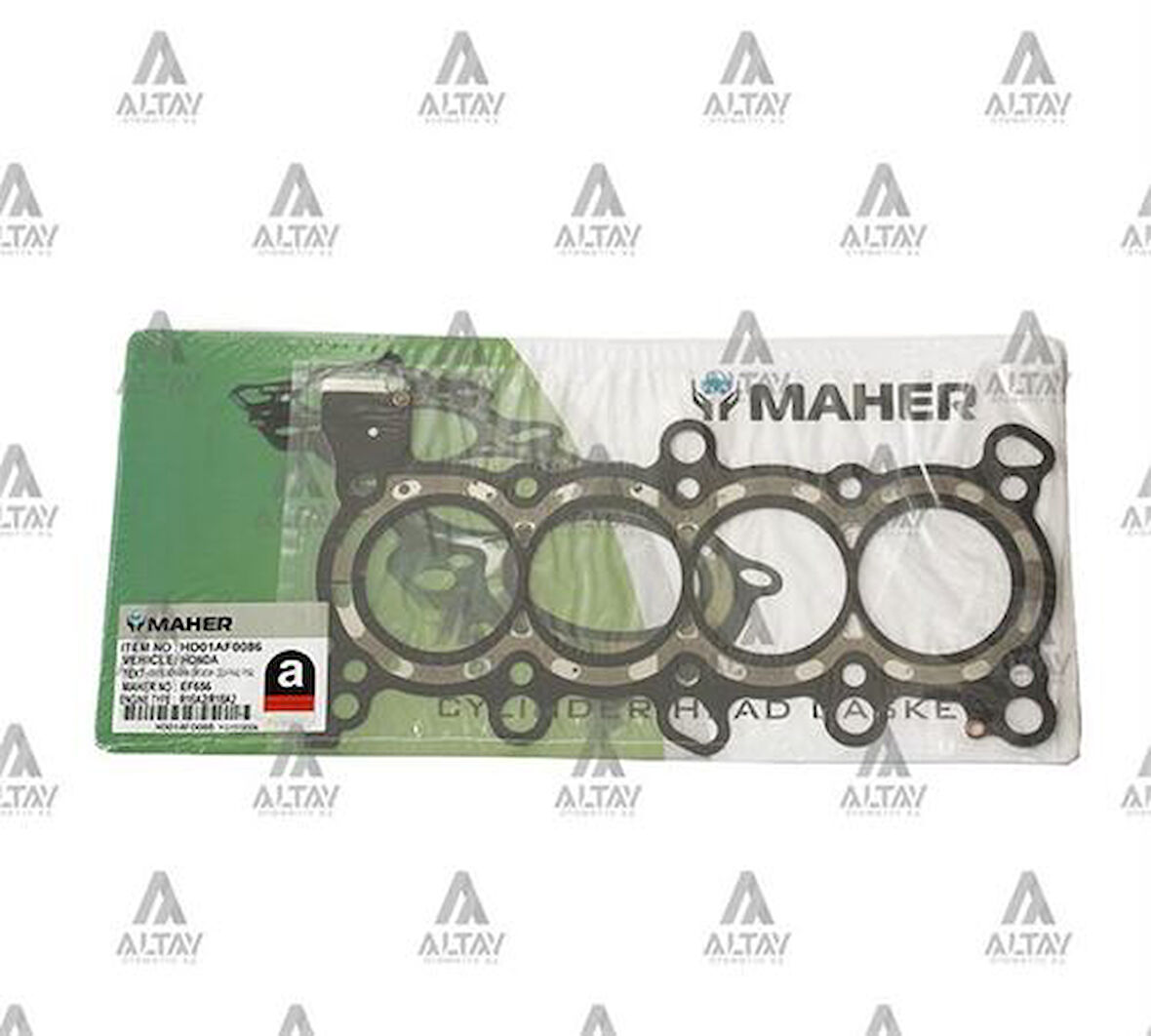 Maher 03073 Silindir Kapak Contası Civic 06-23 Fd6 Fb7 FC5 R16A2 Renault 18A2 CRV 07-12 2.0 R20A2 Celık 12251RNAA01