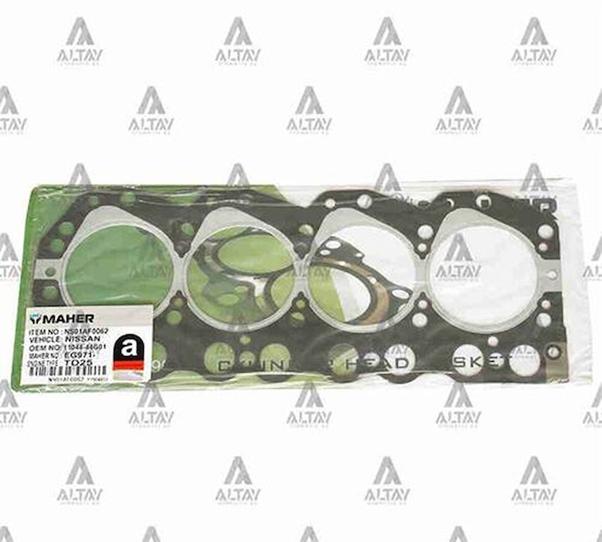 Maher 03117 Silindir Kapak Contası Pickup Td-25 Celık 1104444G01