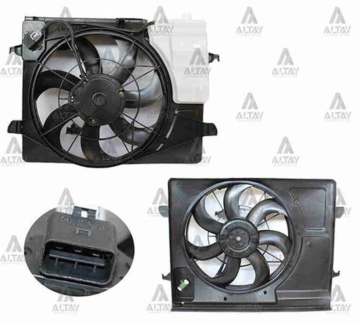 Maher 04940 Fan Radyatör Cerato 09-12 253801M050
