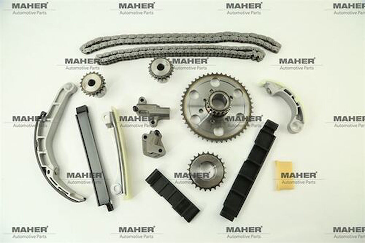 Maher 10355 Eksantrik Zincir Seti Pickup 06-10 Navara Yd25DDTI Euro-4 13014EB300