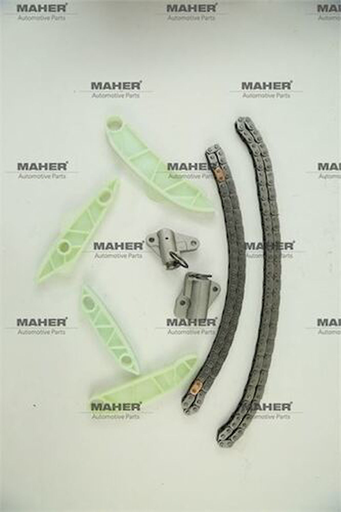 Maher 10370 Eksantrik Zincir Seti ix35 10-15 Sportage 11-16 Tucson 15-18 2.0 CRDI D4Ha Santa Fe 11 2.2 D4Hb 8 Parça 243512F000