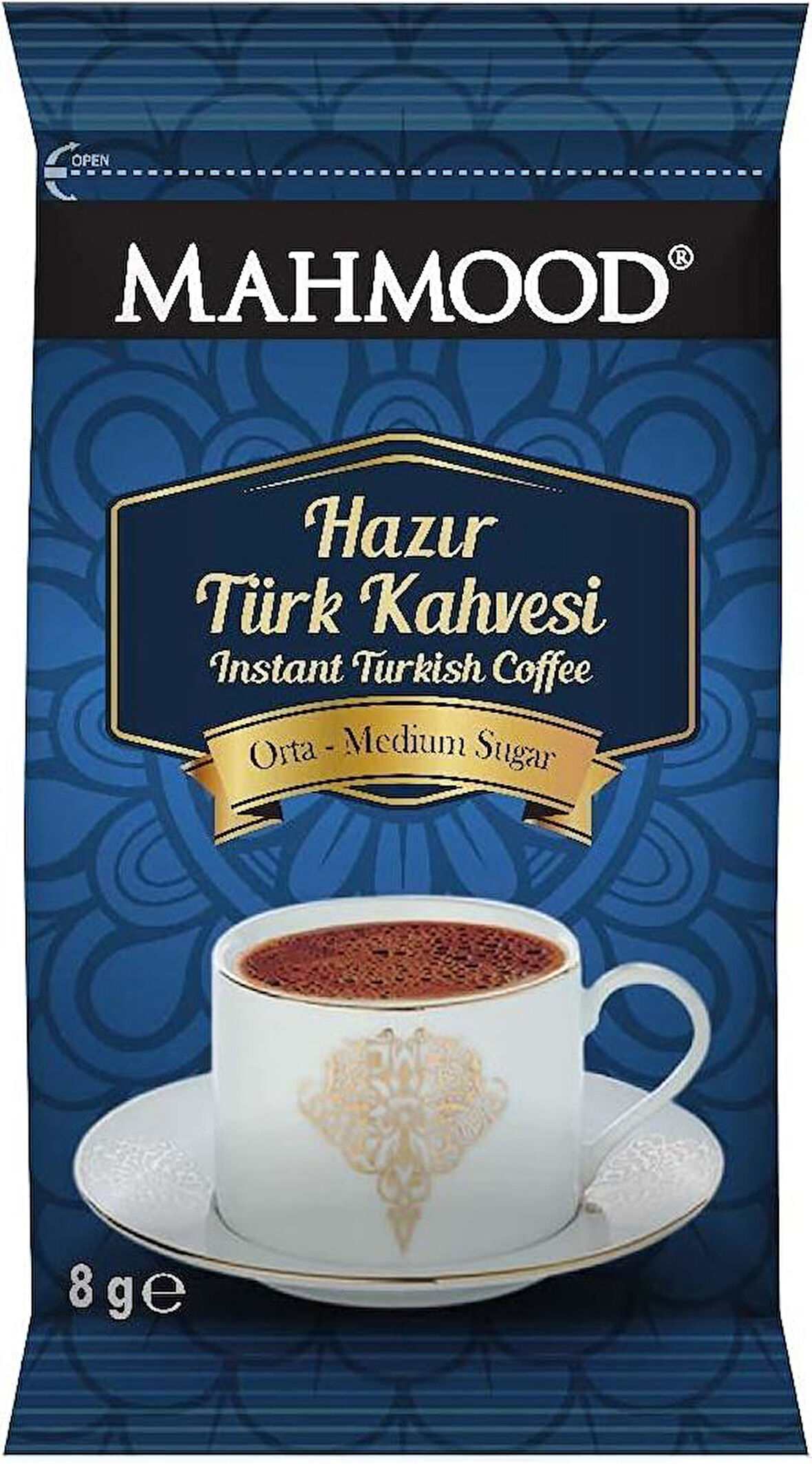 Mahmood Hazır Türk Kahvesi Orta 8 Gr