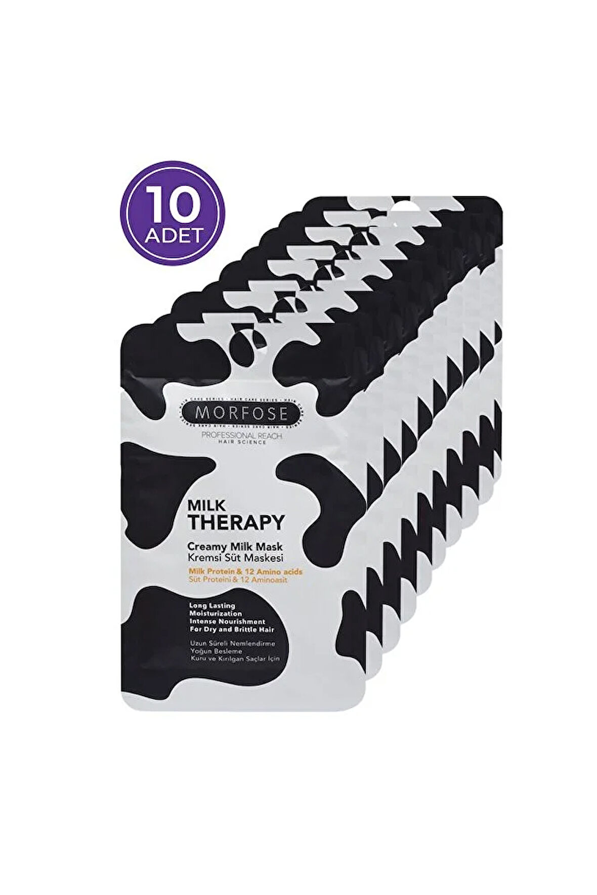 Milk Therapy Saç Maskesi 25 ml 10 Adet