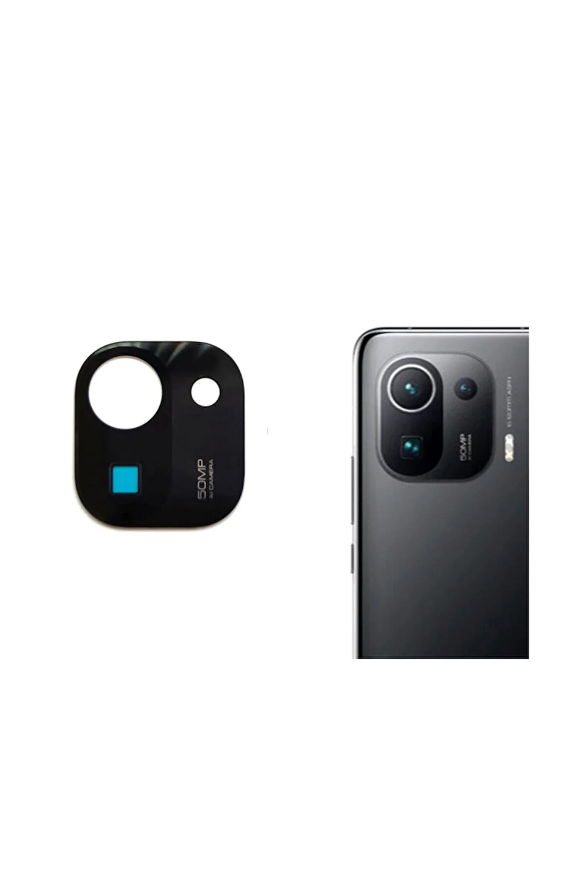 Xiaomi Mi 11 PRO Uyumlu Kamera Camı