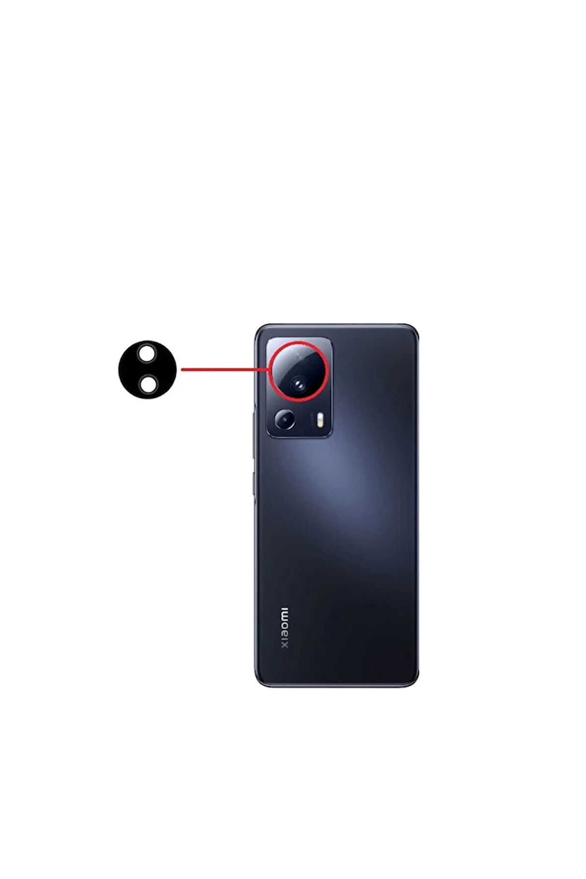 Xiaomi Mi 13 Lite Uyumlu Sim Tray Siyah