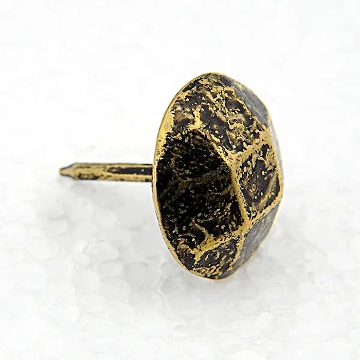 - Eskitme Antik Beşgen Kabara / Raptiye 18 Mm 10