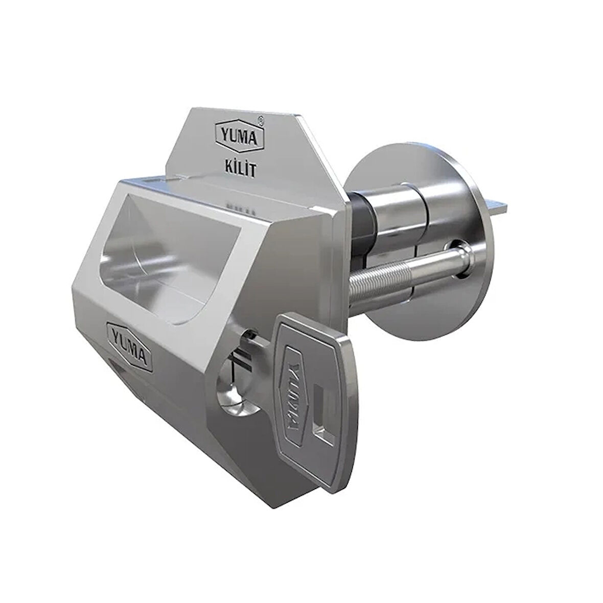 CEYLAN ADAM Kilitli Kapı Güvenlik Çelik Rozeti - Sağ